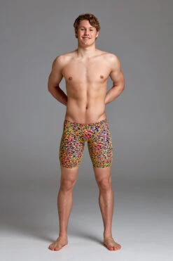 Funky Trunks - Fireworks Mens Training Jammers -Swim and Beyond funky trunks fireworks mens training jammers 4