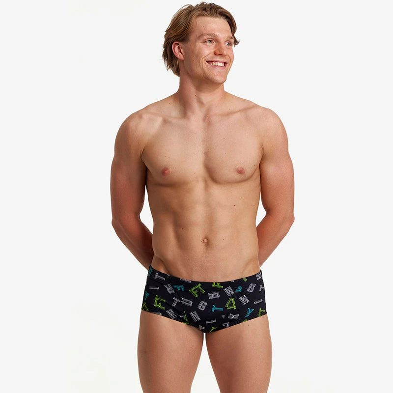 Funky Trunks - FTed - Mens Eco Classic Trunks 4 Funky Trunks - FTed - Mens Eco Classic Trunks - Image 4