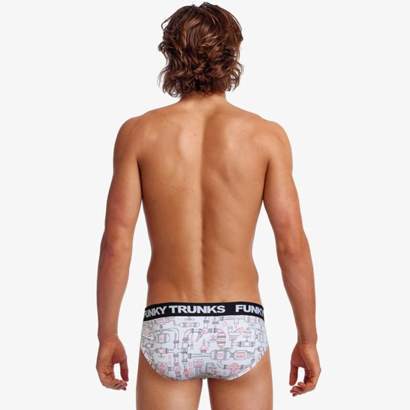 Funky Trunks - Good Plumbing - Mens Underwear Briefs 2 Funky Trunks - Good Plumbing - Mens Underwear Briefs - Image 2