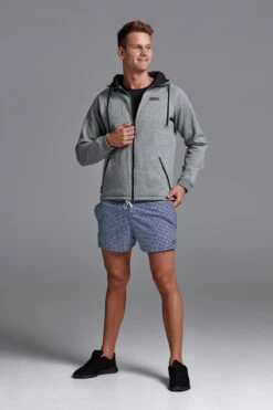 Funky Trunks - Grey Man Mens Hoodie -Swim and Beyond funky trunks grey man mens hoodie 3