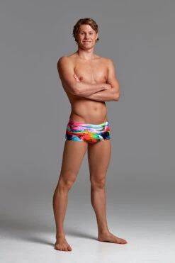 Funky Trunks - Hail Caesar Mens Plain Front Trunks -Swim and Beyond funky trunks hail caesar mens plain front trunks 4