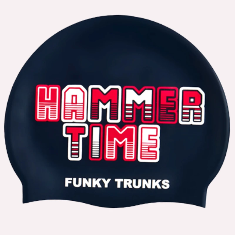 Funky Trunks - Hammer Time Swim Hat & Kickboard Set 2 Funky Trunks - Hammer Time Swim Hat & Kickboard Set - Image 2