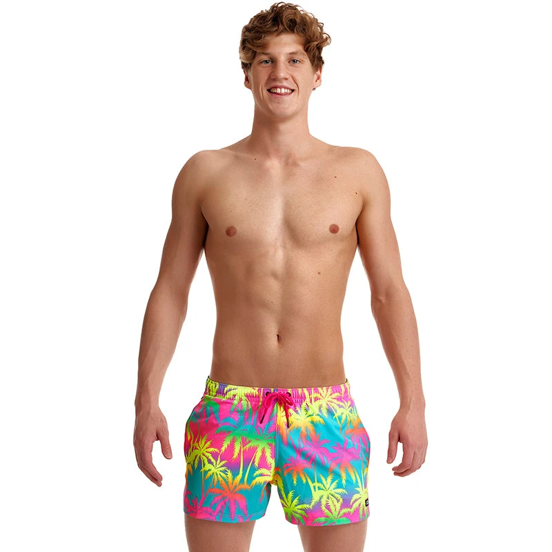 Funky Trunks - Hawaiian Heaven - Mens Shorty Shorts Short 1 Funky Trunks - Hawaiian Heaven - Mens Shorty Shorts Short