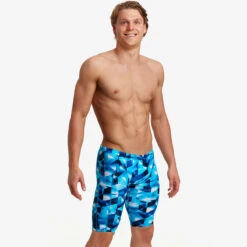 Funky Trunks - Hidden Depths - Mens Training Jammers -Swim and Beyond funky trunks hidden depths mens training jammers 5