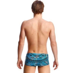 Funky Trunks - Holy Cow Mens Plain Front Trunks -Swim and Beyond funky trunks holy cow plain front trunks 3