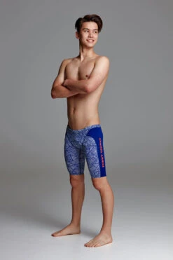 Funky Trunks - Huntsman Boys Training Jammer -Swim and Beyond funky trunks huntsman boys training jammer 5