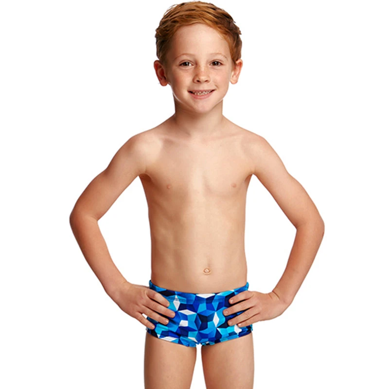 Funky Trunks - Ice Fortress Toddler Boys Printed Trunk 1 Funky Trunks - Ice Fortress Toddler Boys Printed Trunk