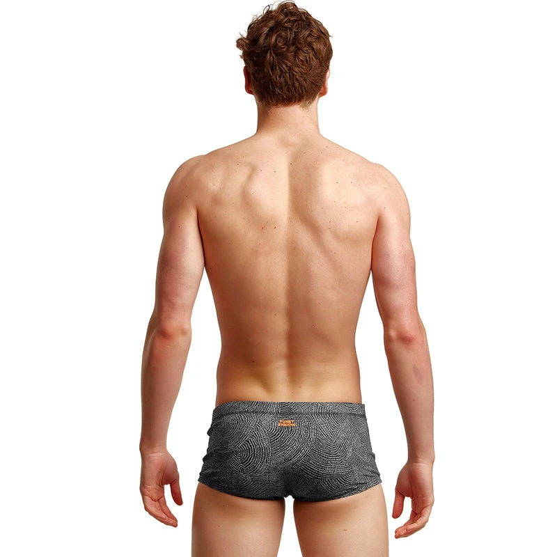 Funky Trunks - In Grained - Mens Plain Front Trunks 3 Funky Trunks - In Grained - Mens Plain Front Trunks - Image 3