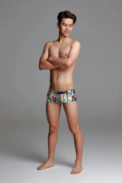 Funky Trunks - Interference Boys Classic Trunks 7 Funky Trunks - Interference Boys Classic Trunks -Swim and Beyond funky trunks interference boys classic trunks 4