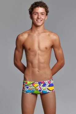 Funky Trunks - Jumbled Up - Boys Classic Trunks 7 Funky Trunks - Jumbled Up - Boys Classic Trunks -Swim and Beyond funky trunks jumbled up boys classic trunks 4