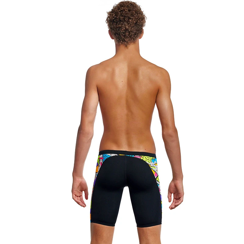 Funky Trunks - Jumbled Up - Boys Training Jammers 4 Funky Trunks - Jumbled Up - Boys Training Jammers - Image 4