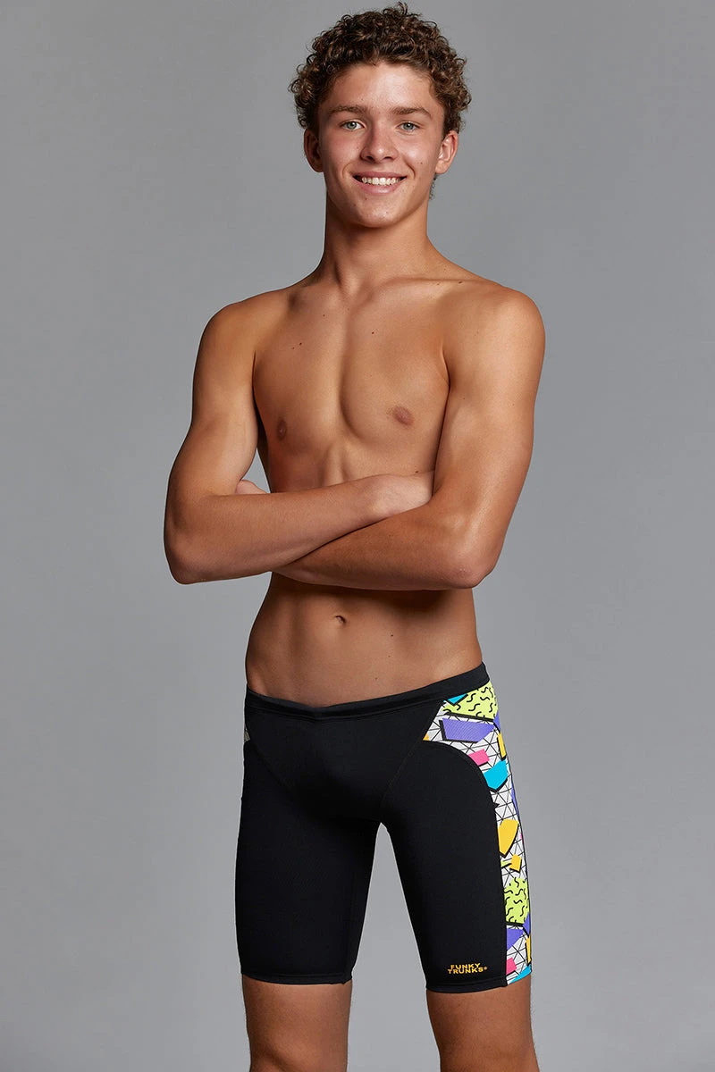 Funky Trunks - Jumbled Up - Boys Training Jammers 6 Funky Trunks - Jumbled Up - Boys Training Jammers - Image 6