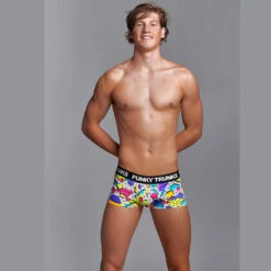 Funky Trunks - Jumbled Up - Mens Underwear Trunks 7 Funky Trunks - Jumbled Up - Mens Underwear Trunks -Swim and Beyond funky trunks jumbled up mens underwear trunks 4