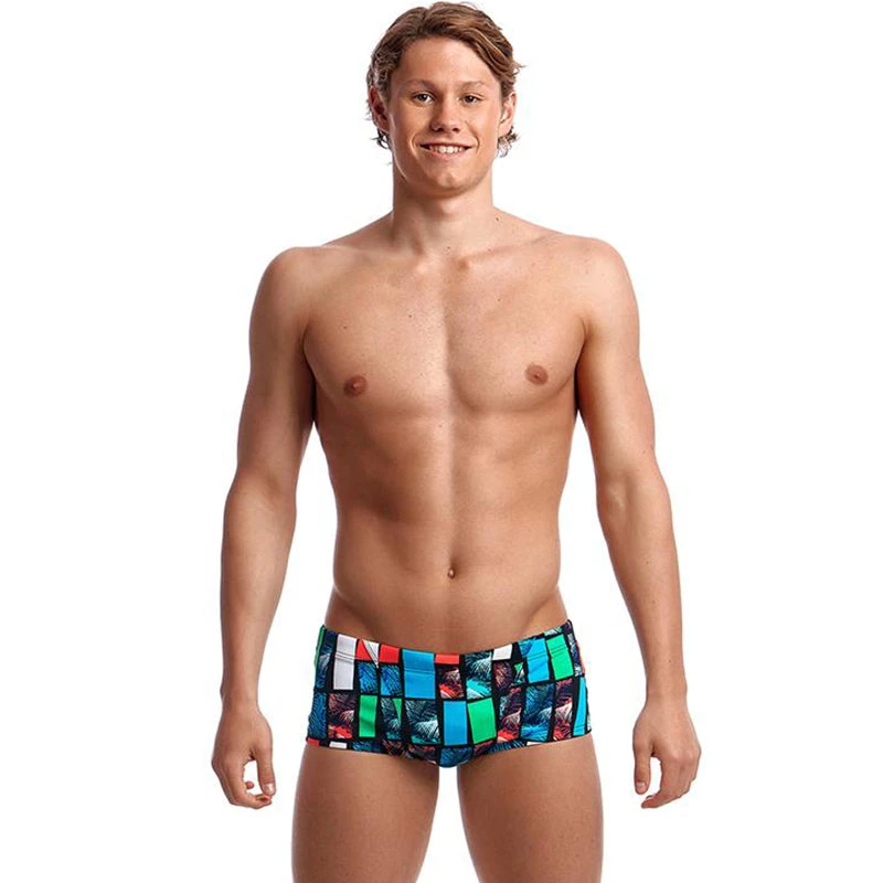 Funky Trunks - Jungle Line Mens Classic Trunks 1 Funky Trunks - Jungle Line Mens Classic Trunks