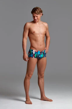 Funky Trunks - Jungle Line Mens Classic Trunks 9 Funky Trunks - Jungle Line Mens Classic Trunks -Swim and Beyond funky trunks jungle lime classic mens trunks 4