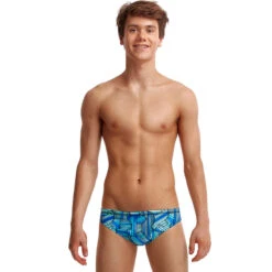 Funky Trunks - Land Grab - Boys Classic Briefs