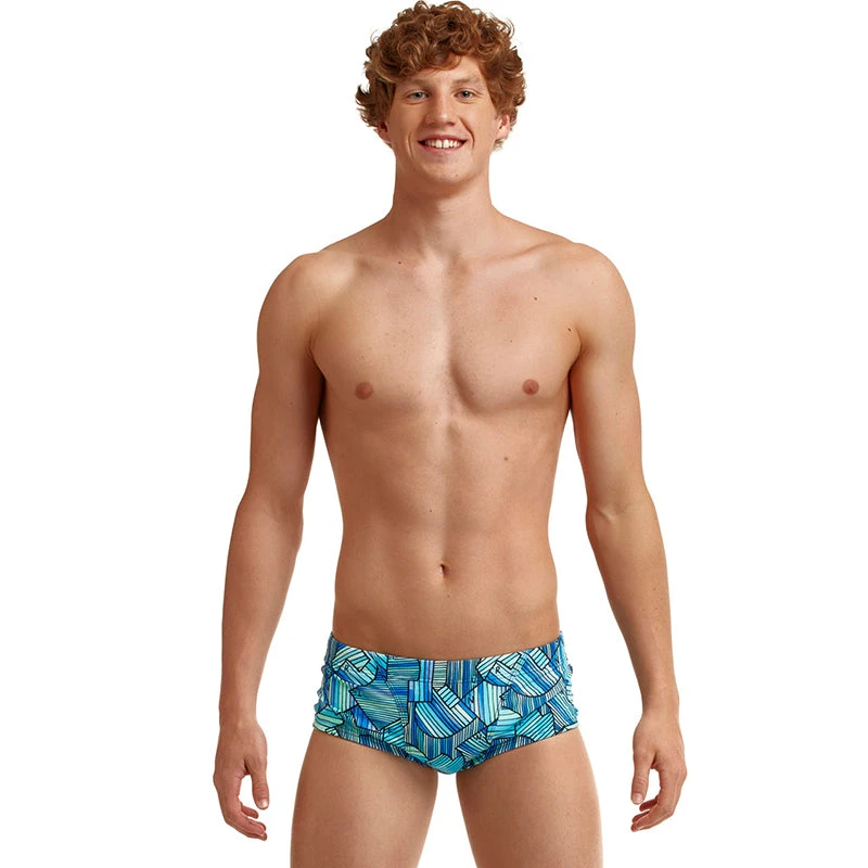 Funky Trunks - Land Grab - Mens Classic Trunks 1 Funky Trunks - Land Grab - Mens Classic Trunks