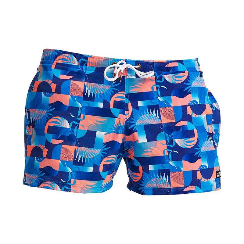 Funky Trunks - Lava Lights - Mens Shorty Shorts 2 Funky Trunks - Lava Lights - Mens Shorty Shorts - Image 2