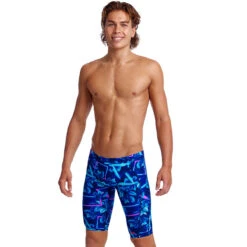 Funky Trunks - Leaf Laser - Mens Training Jammers 10 Funky Trunks - Leaf Laser - Mens Training Jammers -Swim and Beyond funky trunks leaf laser mens training jammers 4