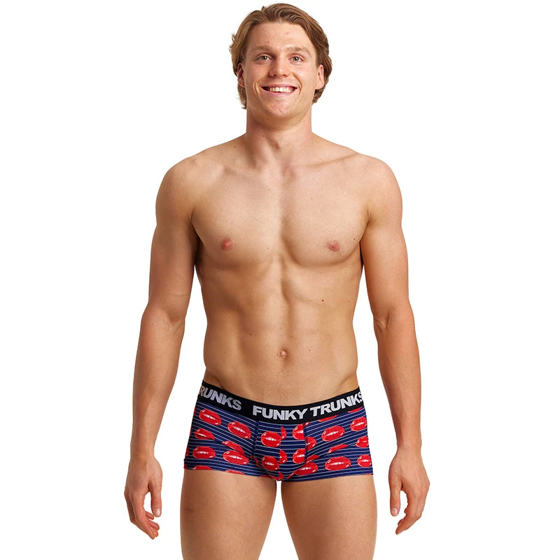 Funky Trunks - Lip Service - Mens Underwear Trunks 1 Funky Trunks - Lip Service - Mens Underwear Trunks