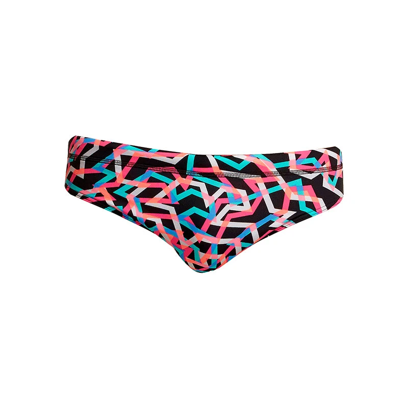 Funky Trunks - Live Streamer - Mens Classic Briefs 2 Funky Trunks - Live Streamer - Mens Classic Briefs - Image 2