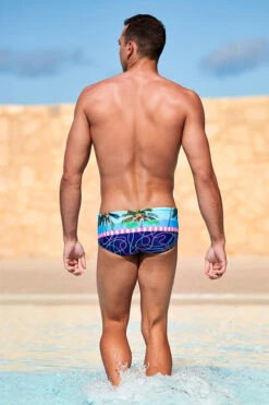 Funky Trunks - Lunchtime Dip - Mens Sidewinder Trunks -Swim and Beyond funky trunks lunchtime dip mens sidewinder trunks 5