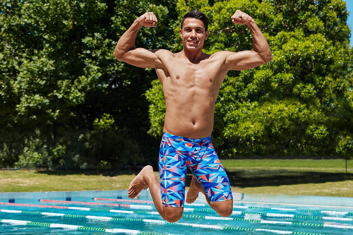 Funky Trunks - Mad Mirror - Mens Training Jammers 11 Funky Trunks - Mad Mirror - Mens Training Jammers - Image 11