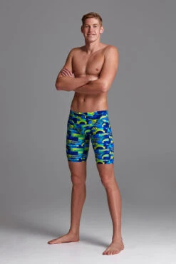 Funky Trunks - Magnum Pi - Mens Training Jammers -Swim and Beyond funky trunks magnum pi mens training jammers 5