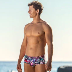 Funky Trunks - Baby Come On Mens Classic Trunks 6 Funky Trunks - Baby Come On Mens Classic Trunks -Swim and Beyond funky trunks mens swimwear baby come on classic trunks 3