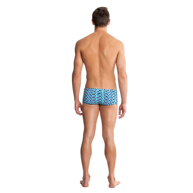 Funky Trunks - Chevron Stream Mens Classic Trunks 2 Funky Trunks - Chevron Stream Mens Classic Trunks - Image 2