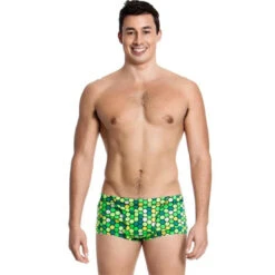 Funky Trunks - Golden Honeycomb Mens Classic Trunk