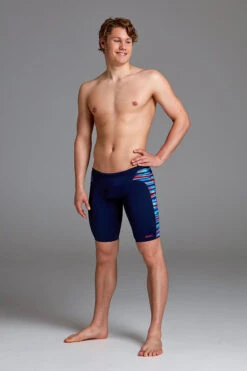 Funky Trunks - Meshed Up Mens Training Jammers 9 Funky Trunks - Meshed Up Mens Training Jammers -Swim and Beyond funky trunks meshed up mens training jammers 5