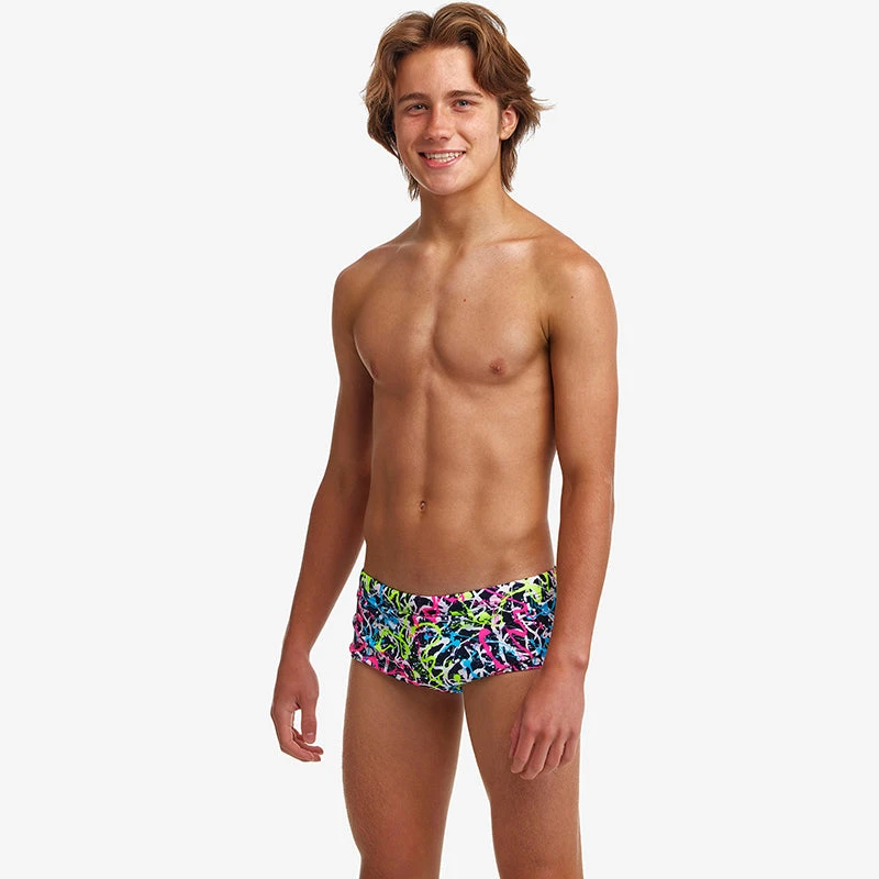Funky Trunks - Messed Up - Boys Sidewinder Trunks 4 Funky Trunks - Messed Up - Boys Sidewinder Trunks - Image 4