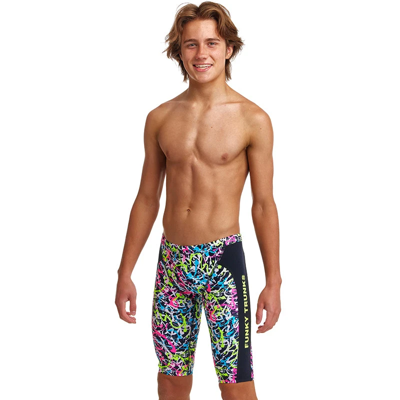Funky Trunks - Messed Up - Boys Training Jammers 4 Funky Trunks - Messed Up - Boys Training Jammers - Image 4
