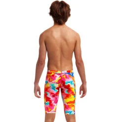 Funky Trunks - Messy Monet - Boys Training Jammers -Swim and Beyond funky trunks messy monet boys training jammers 4
