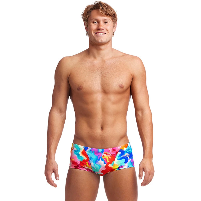 Funky Trunks - Messy Monet - Mens Classic Trunks 1 Funky Trunks - Messy Monet - Mens Classic Trunks
