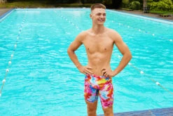 Funky Trunks - Messy Monet - Mens Training Jammers -Swim and Beyond funky trunks messy monet mens training jammers 8