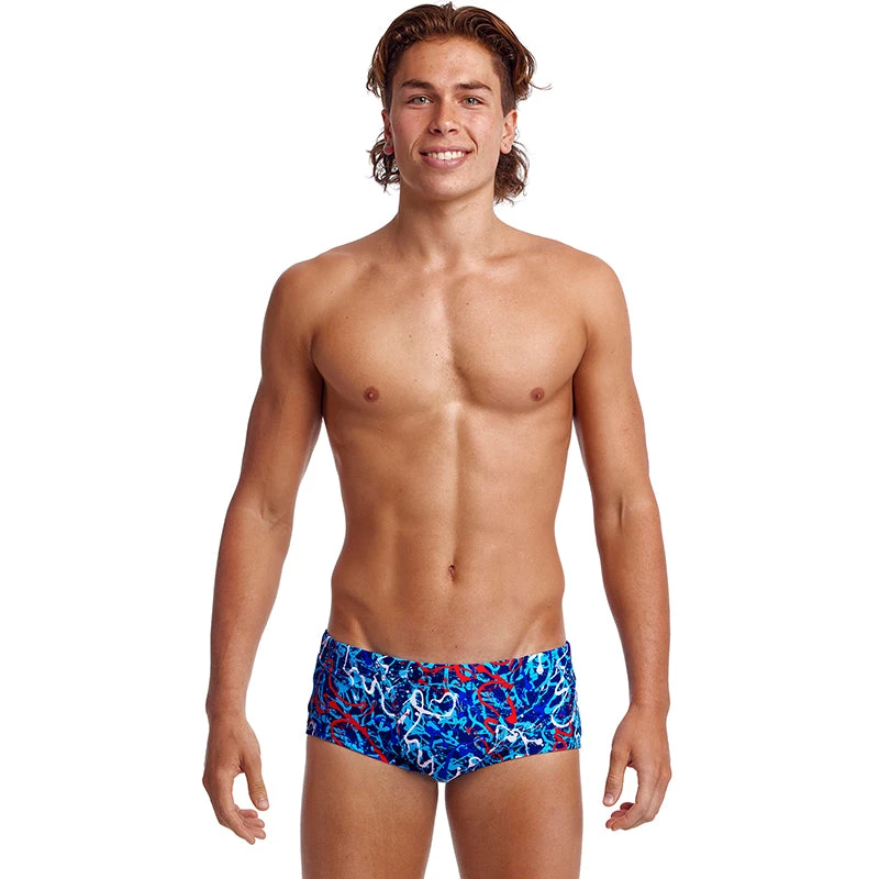 Funky Trunks - Mr Squiggle - Mens Classic Trunks 1 Funky Trunks - Mr Squiggle - Mens Classic Trunks
