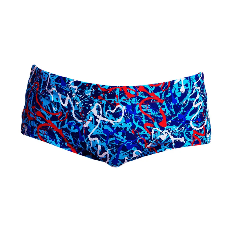 Funky Trunks - Mr Squiggle - Mens Classic Trunks 2 Funky Trunks - Mr Squiggle - Mens Classic Trunks - Image 2