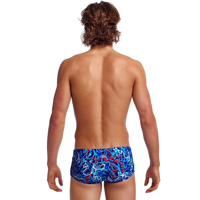 Funky Trunks - Mr Squiggle - Mens Classic Trunks 3 Funky Trunks - Mr Squiggle - Mens Classic Trunks - Image 3