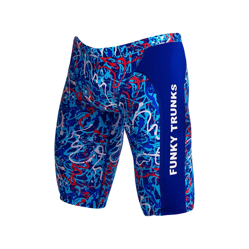 Funky Trunks - Mr Squiggle - Mens Training Jammers 2 Funky Trunks - Mr Squiggle - Mens Training Jammers - Image 2