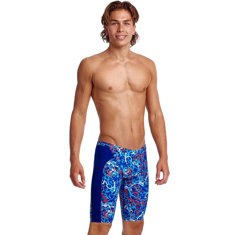 Funky Trunks - Mr Squiggle - Mens Training Jammers 4 Funky Trunks - Mr Squiggle - Mens Training Jammers - Image 4