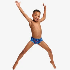 Funky Trunks - Mr Squiggle - Toddlers Boys Printed Trunks -Swim and Beyond funky trunks mr squiggle toddlers boys printed trunks 5