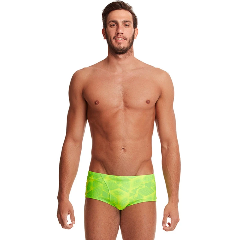 Funky Trunks - Neon Orbiter - Mens Classic Trunks 1 Funky Trunks - Neon Orbiter - Mens Classic Trunks