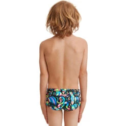 Funky Trunks - Night Life - Toddler Boys Eco Printed Trunks -Swim and Beyond funky trunks night life toddler boys eco printed trunks 3