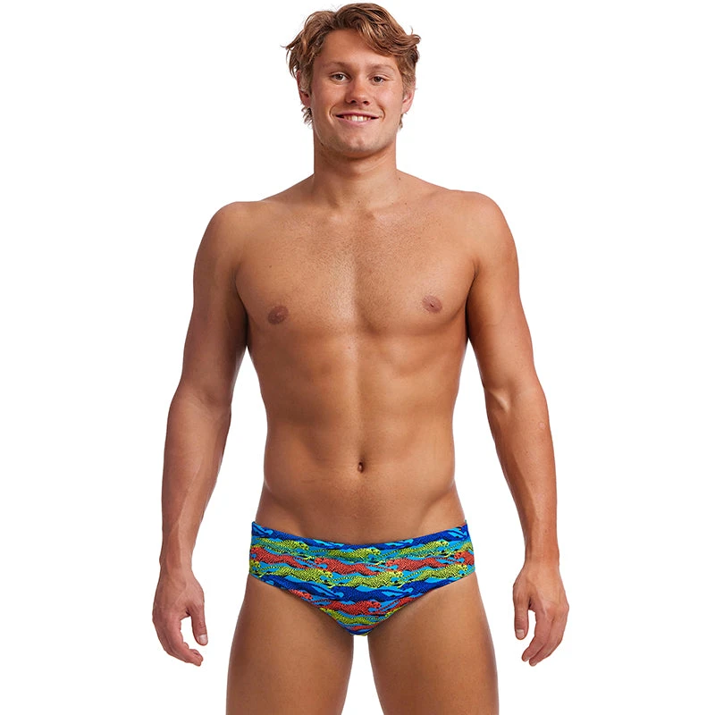 Funky Trunks - No Cheating - Mens Eco Classic Briefs 1 Funky Trunks - No Cheating - Mens Eco Classic Briefs