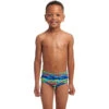 Funky Trunks - No Cheating - Toddler Boys Eco Printed Trunks
