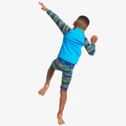 Funky Trunks - No Cheating - Toddler Boys Eco Zippy Rash Vest 9 Funky Trunks - No Cheating - Toddler Boys Eco Zippy Rash Vest -Swim and Beyond funky trunks no cheating toddler boys zippy rash vest 5