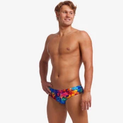 Funky Trunks - Ocean Galaxy - Mens Classic Briefs -Swim and Beyond funky trunks ocean galaxy mens classic briefs 4
