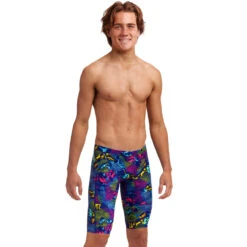 Funky Trunks - Oyster Saucy - Boys Training Jammers -Swim and Beyond funky trunks oyster saucy boys training jammers 5